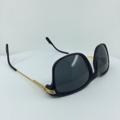 Vintage Cartier T8200189 Black Sunglasses - Super Vision Optical