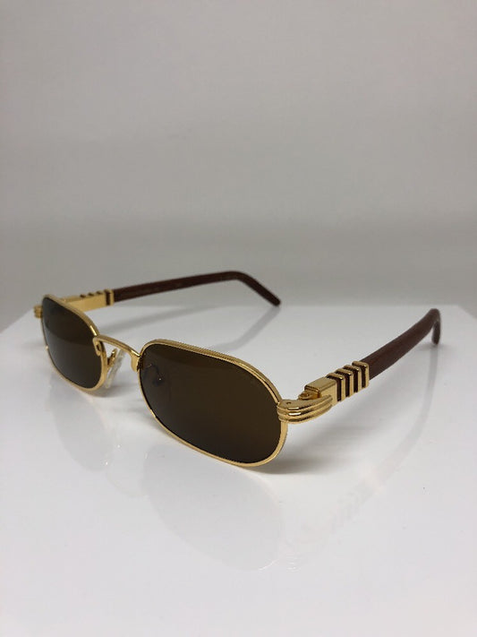 Vintage Porta Romana Porta Romana 32 Gold Sunglasses - Super Vision Optical