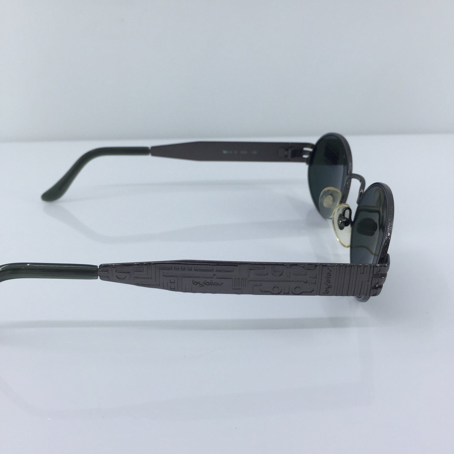 Vintage Byblos BY 613-S Gunmetal Sunglasses - Super Vision Optical