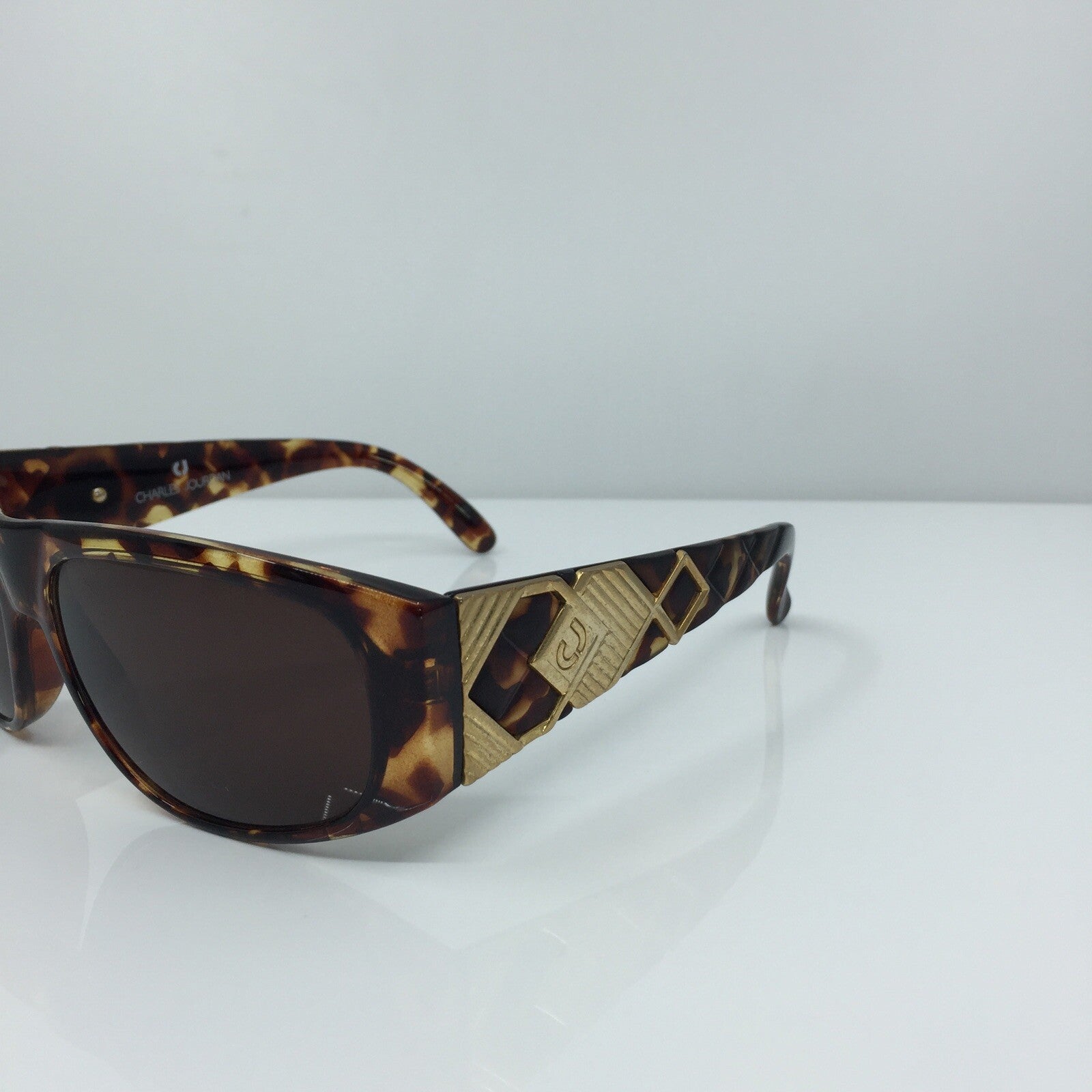 Vintage Charles Jourdan Charles Jourdan Grand Baie Tortoise Sunglasses - Super Vision Optical
