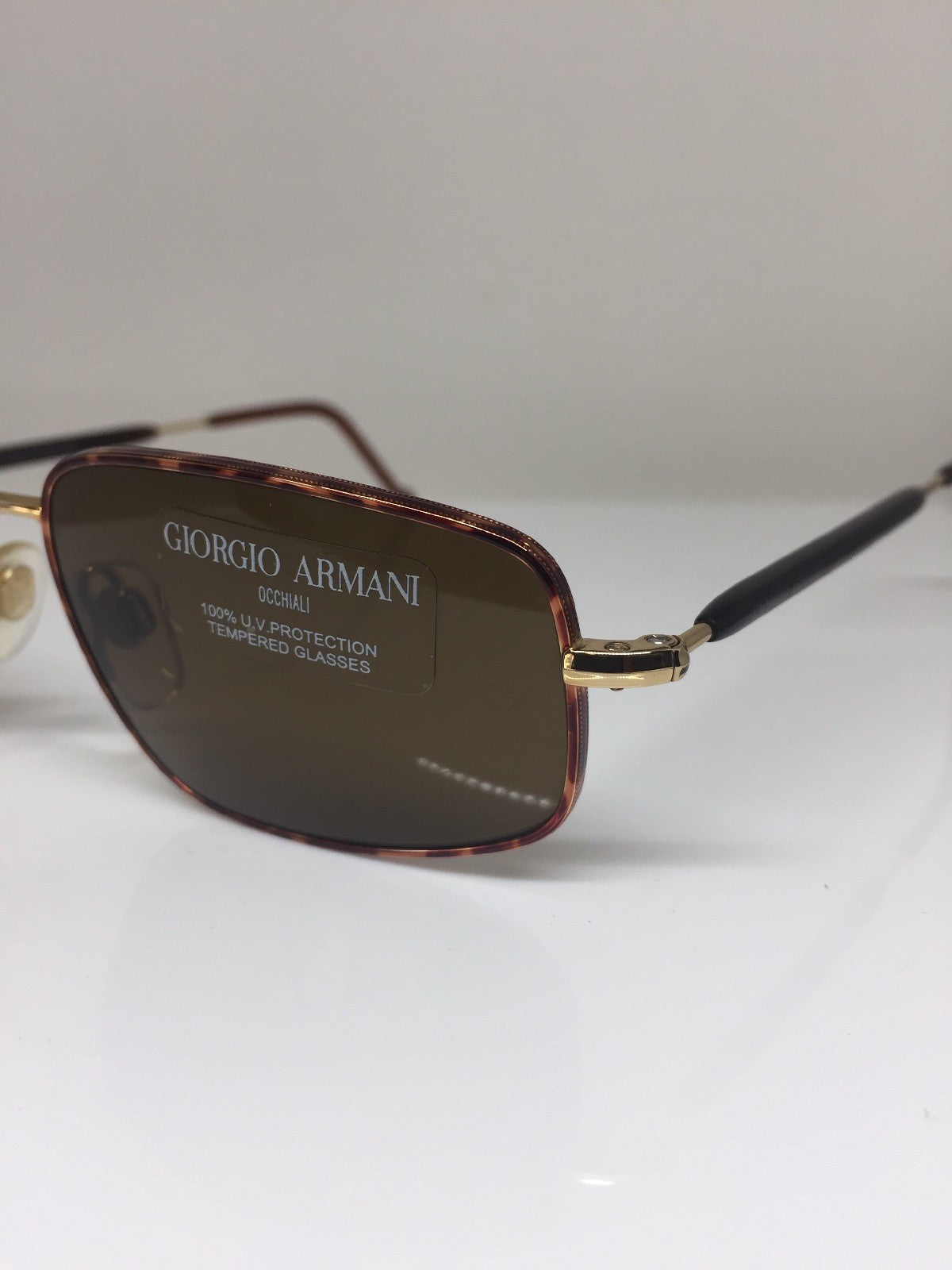 Vintage Giorgio Armani GA 637 Tortoise Sunglasses - Super Vision Optical