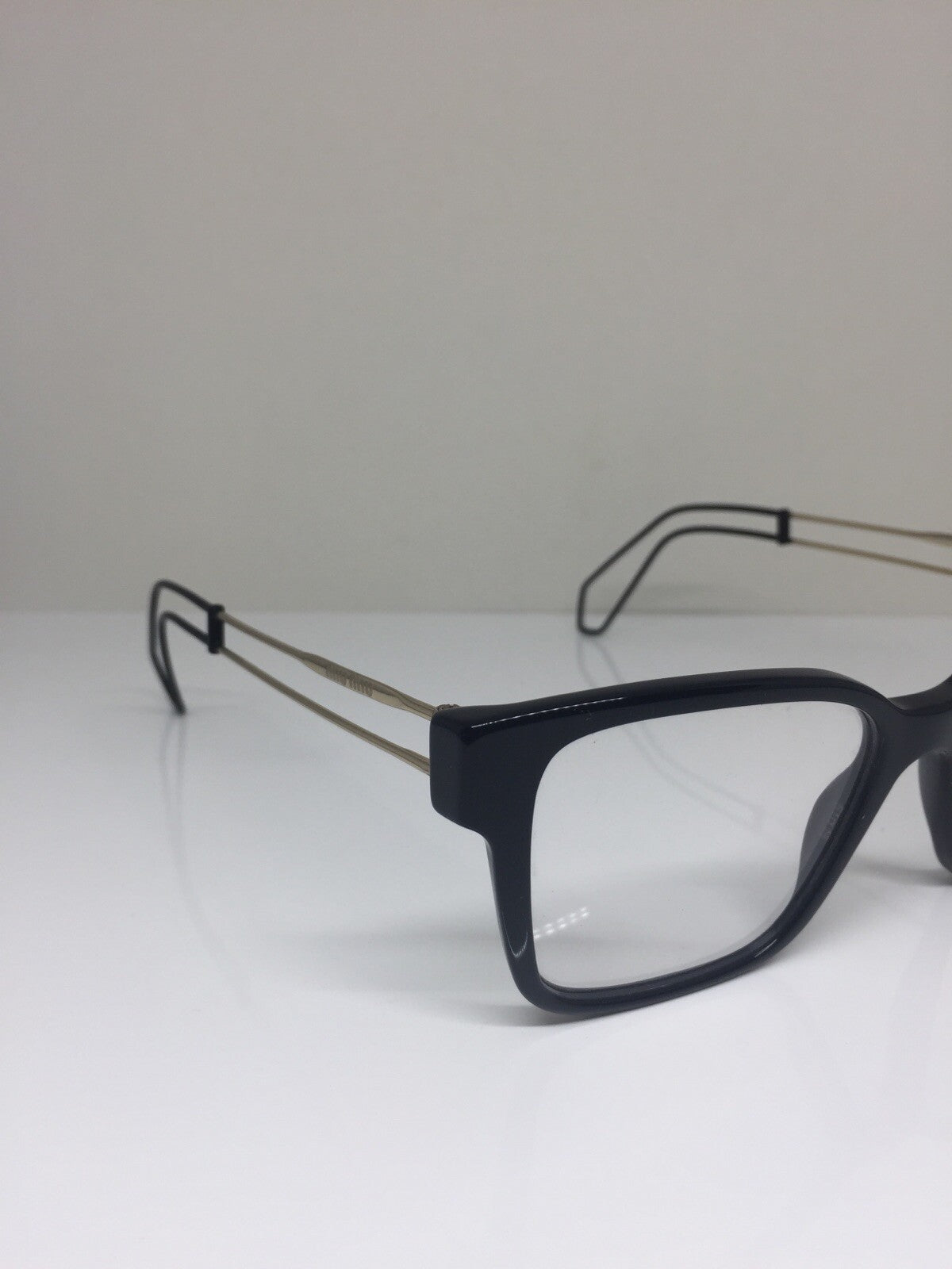 Vintage Miu Miu VMU 02P Gold Eyeglasses - Super Vision Optical
