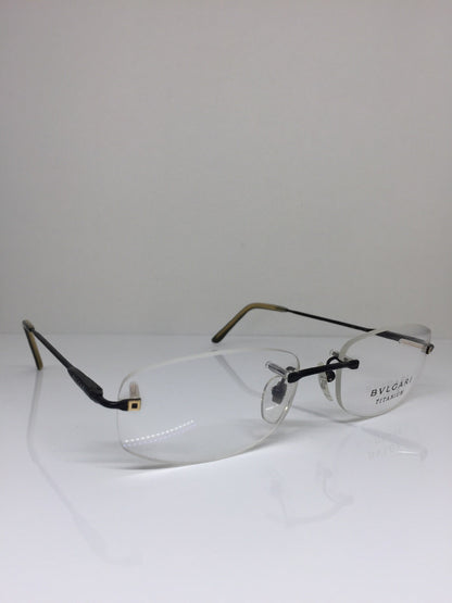 Vintage Bvlgari BVL 134-T Black Eyeglasses - Super Vision Optical