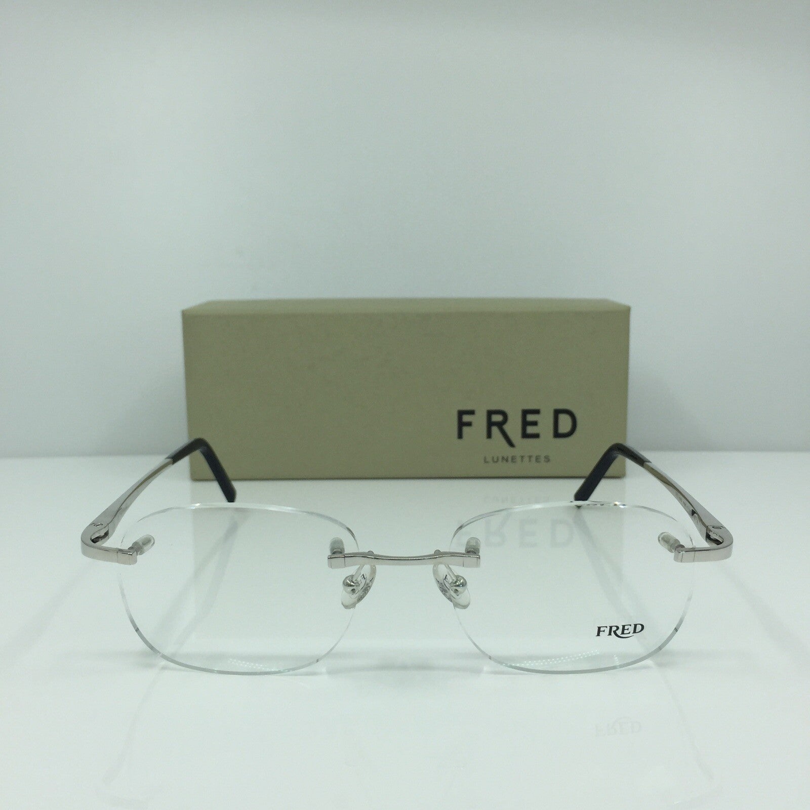 Vintage Fred Lunettes Hauban F5 Black Eyeglasses - Super Vision Optical