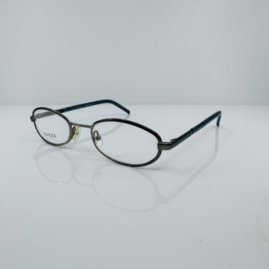 Vintage Gucci GG 1649 Silver Eyeglasses - Super Vision Optical