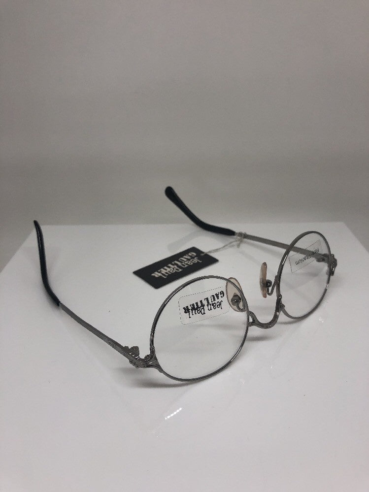 Vintage Jean Paul Gaultier JPG 55-4181 Silver Sunglasses - Super Vision Optical