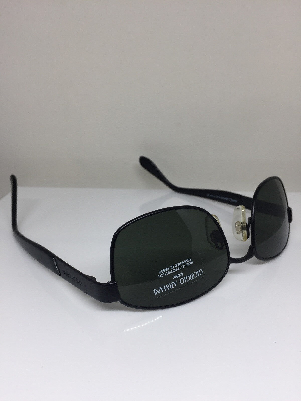 Vintage Giorgio Armani GA 1501 Black Sunglasses - Super Vision Optical