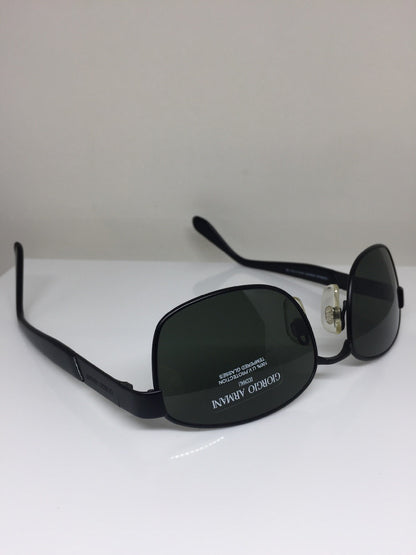 Vintage Giorgio Armani GA 1501 Black Sunglasses - Super Vision Optical