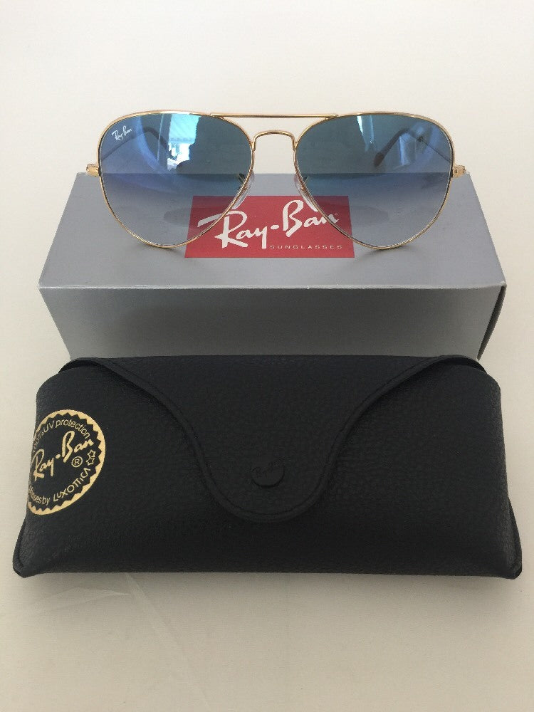Vintage Ray-Ban RB 3025 Gold Sunglasses - Super Vision Optical