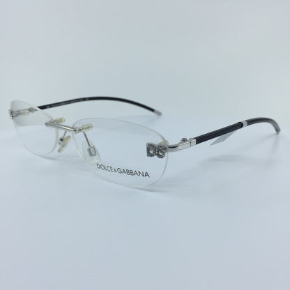 Vintage Dolce & Gabbana DG 671 Silver Eyeglasses - Super Vision Optical