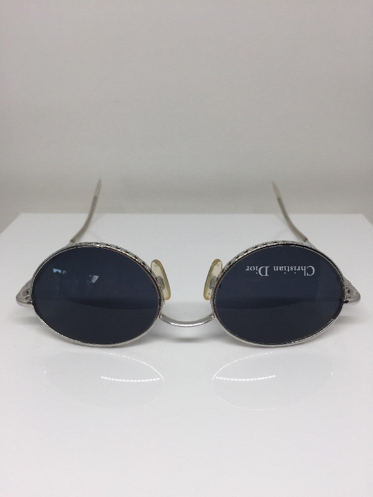 Vintage Christian Dior CD Edith Silver Sunglasses - Super Vision Optical