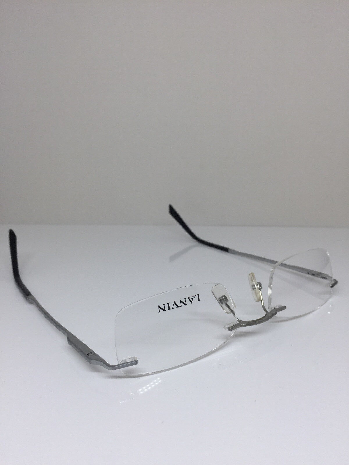 Vintage Lanvin LV 3105 Silver Eyeglasses - Super Vision Optical