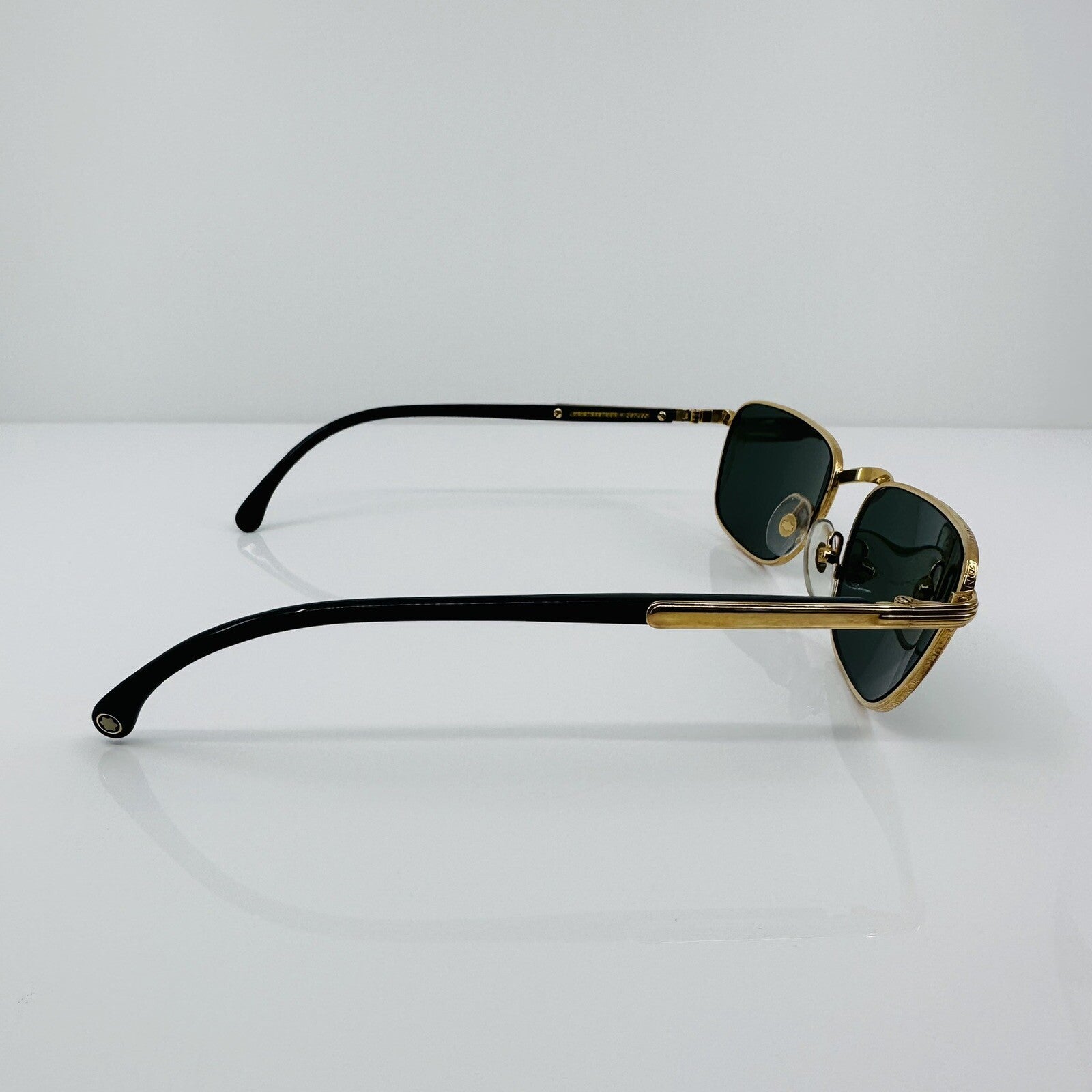 Vintage Mont Blanc 051452 Black Sunglasses - Super Vision Optical