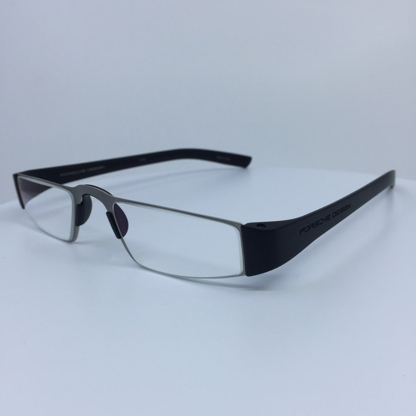 Vintage Porsche Design P8801, P'8801, P8801 Silver Eyeglasses - Super Vision Optical