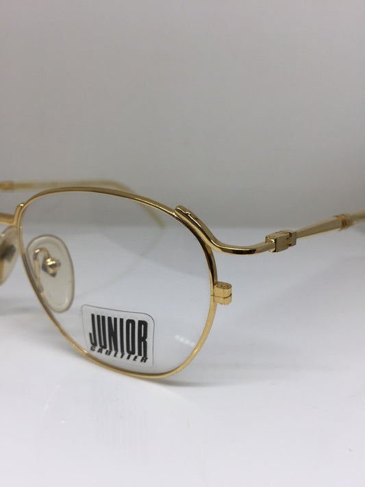 Vintage Jean Paul Gaultier JPG 57-2276 Gold Sunglasses - Super Vision Optical
