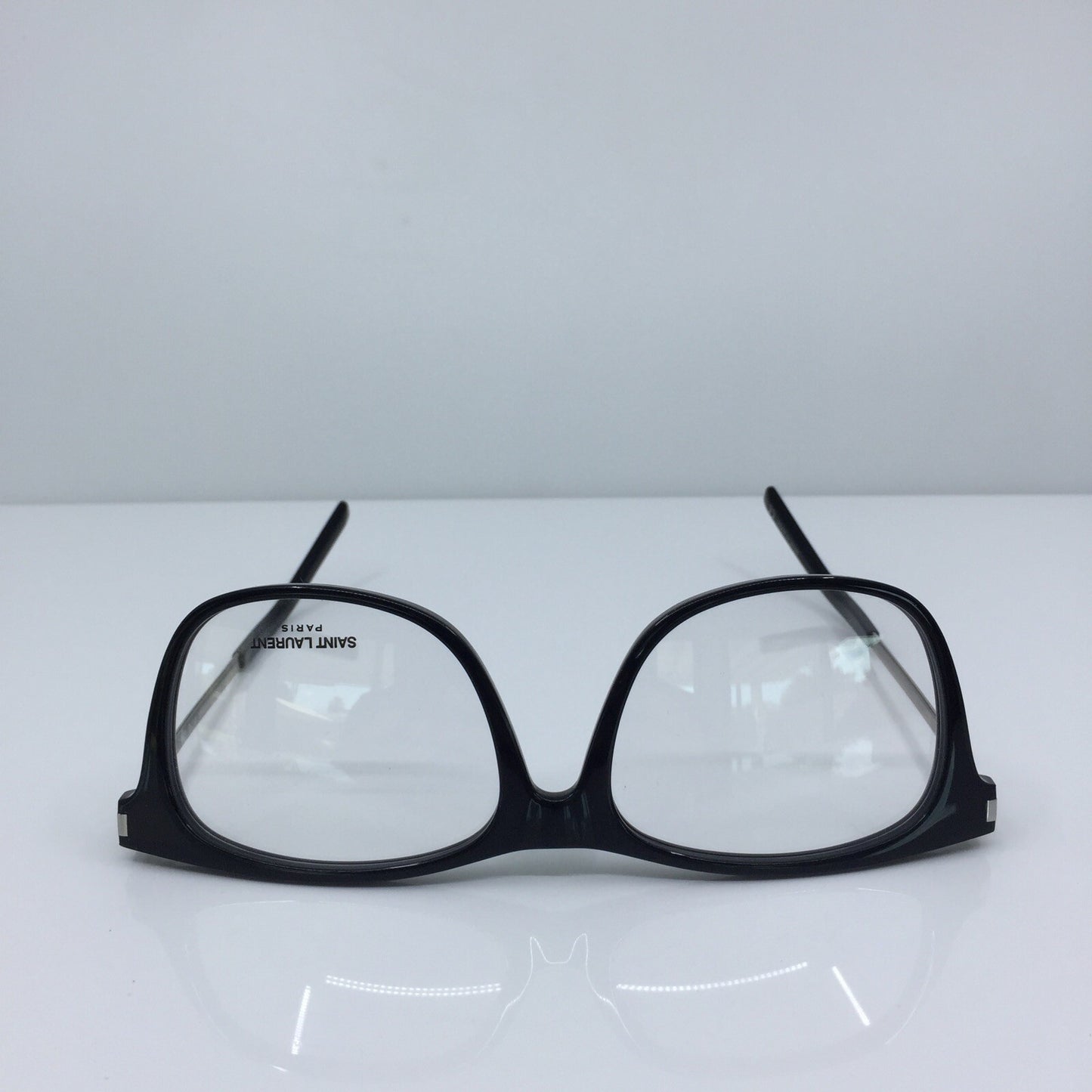 Vintage Saint Laurent SL 26 Silver Eyeglasses - Super Vision Optical