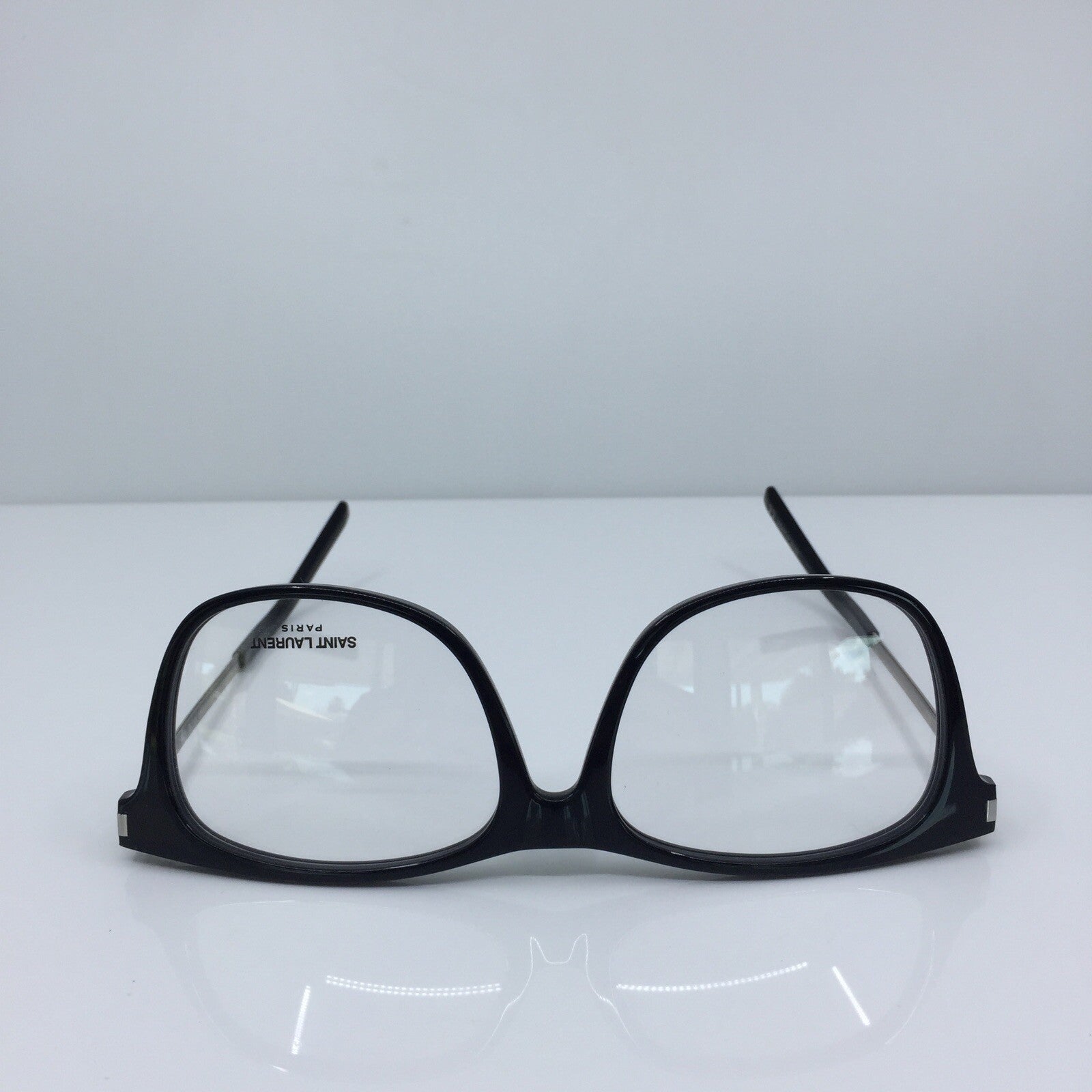 Vintage Saint Laurent SL 26 Silver Eyeglasses - Super Vision Optical