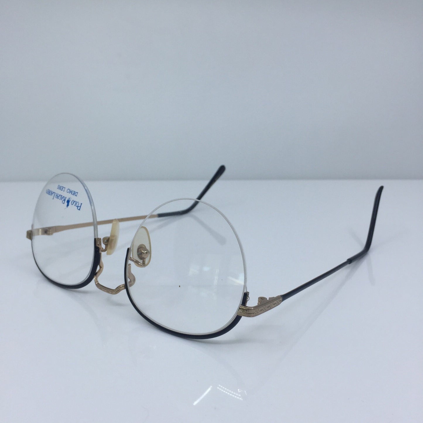 Vintage Polo Ralph Lauren Polo Classic Vl Deluxe Black Eyeglasses - Super Vision Optical