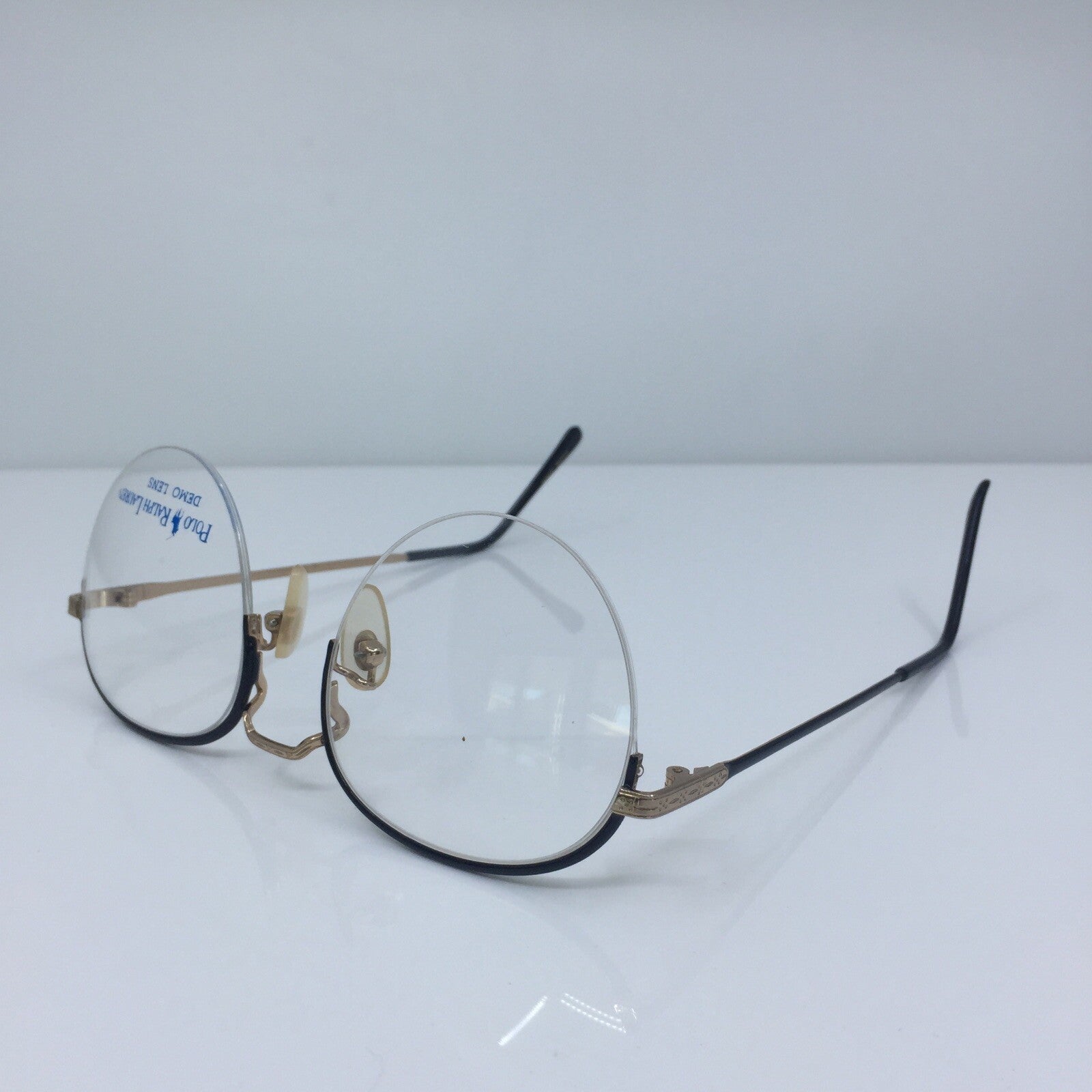 Vintage Polo Ralph Lauren Polo Classic Vl Deluxe Black Eyeglasses - Super Vision Optical