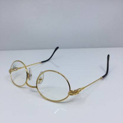 Vintage Fred Lunettes Ketch Gold Eyeglasses - Super Vision Optical