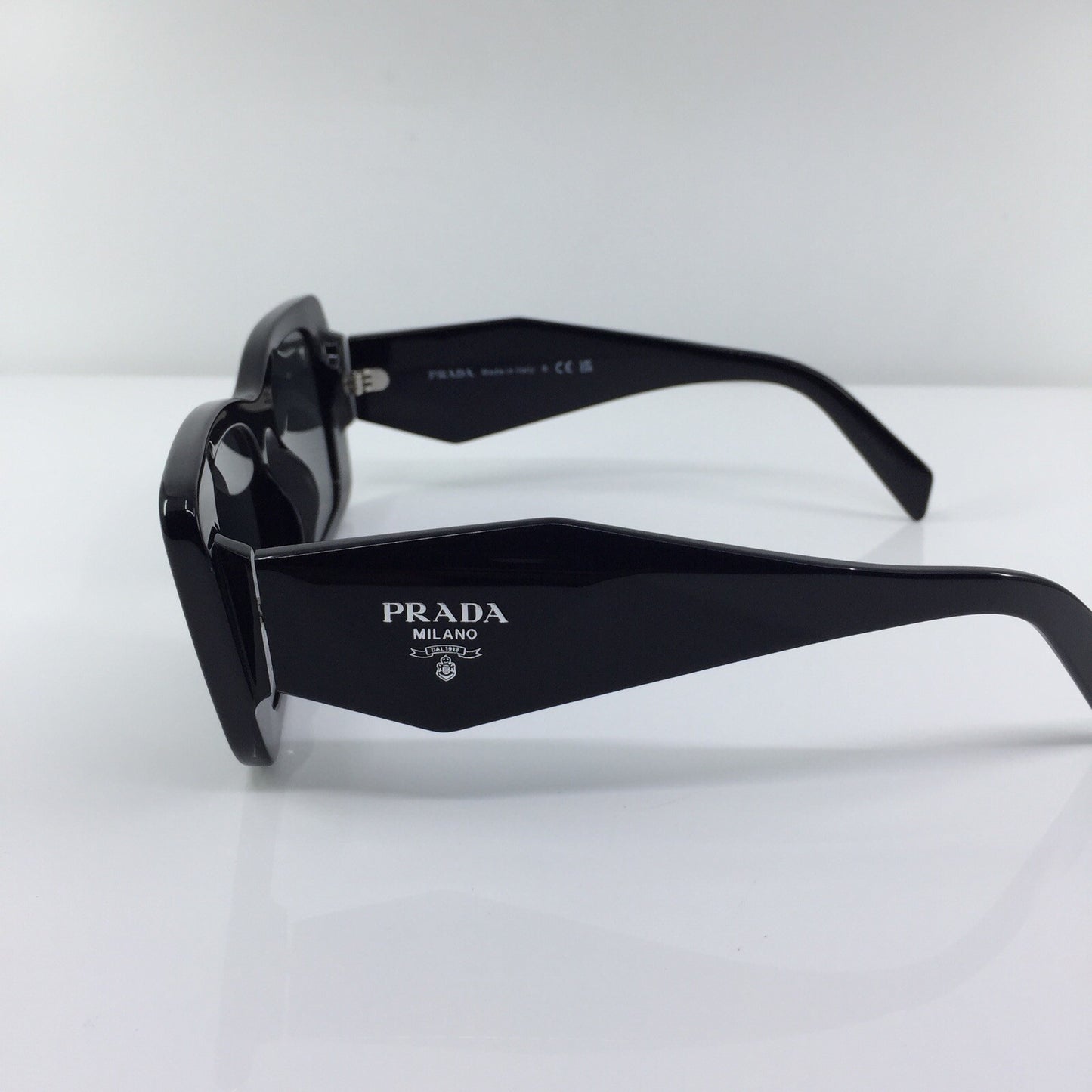 Vintage Prada PR 08YS Black Sunglasses - Super Vision Optical