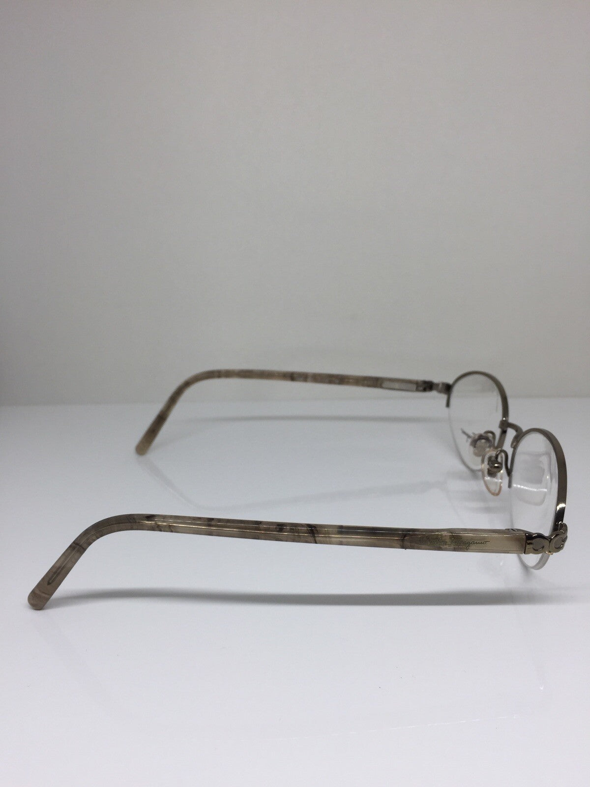 Vintage Salvatore Ferragamo SF 1539 Brown Eyeglasses - Super Vision Optical