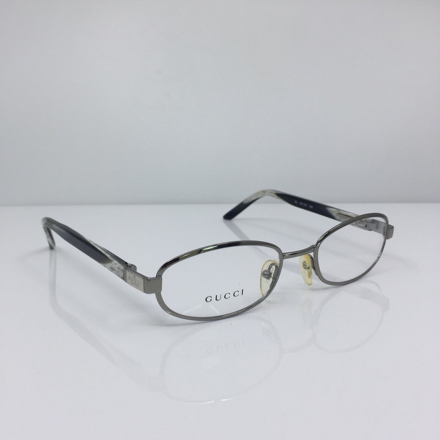 Vintage Gucci GG 1372 Silver Eyeglasses - Super Vision Optical