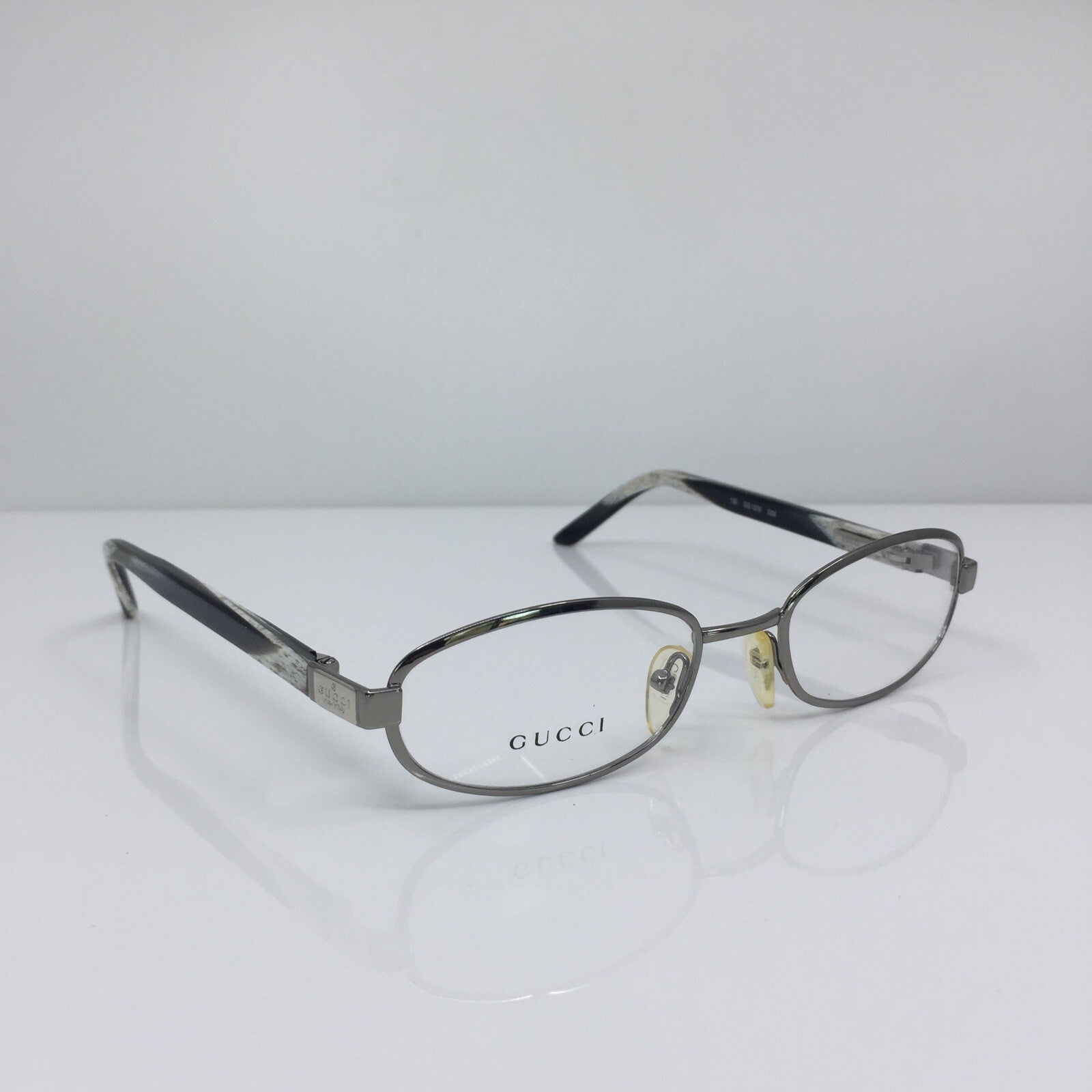 Vintage Gucci GG 1372 Silver Eyeglasses - Super Vision Optical
