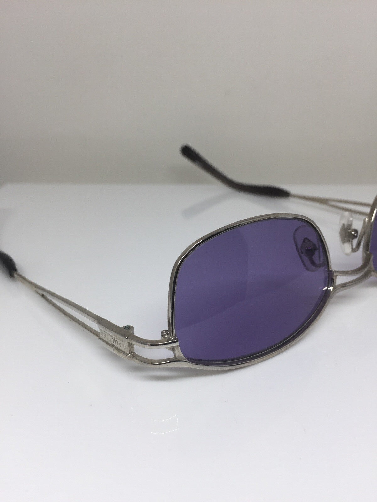 Vintage Jean Paul Gaultier JPG 56-0029 Silver Sunglasses - Super Vision Optical