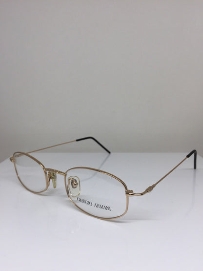 Vintage Giorgio Armani GA 284 Gold Eyeglasses - Super Vision Optical