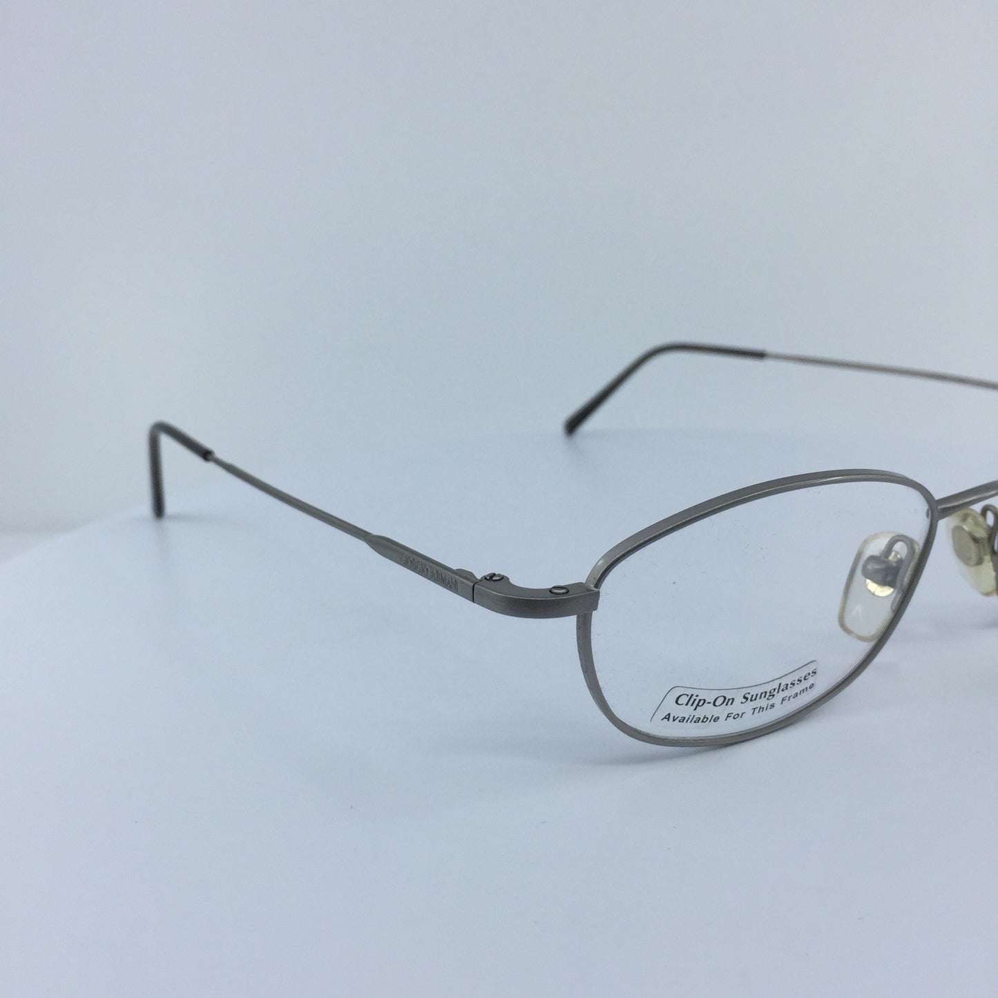 Vintage Giorgio Armani GA 1006 Silver Eyeglasses - Super Vision Optical