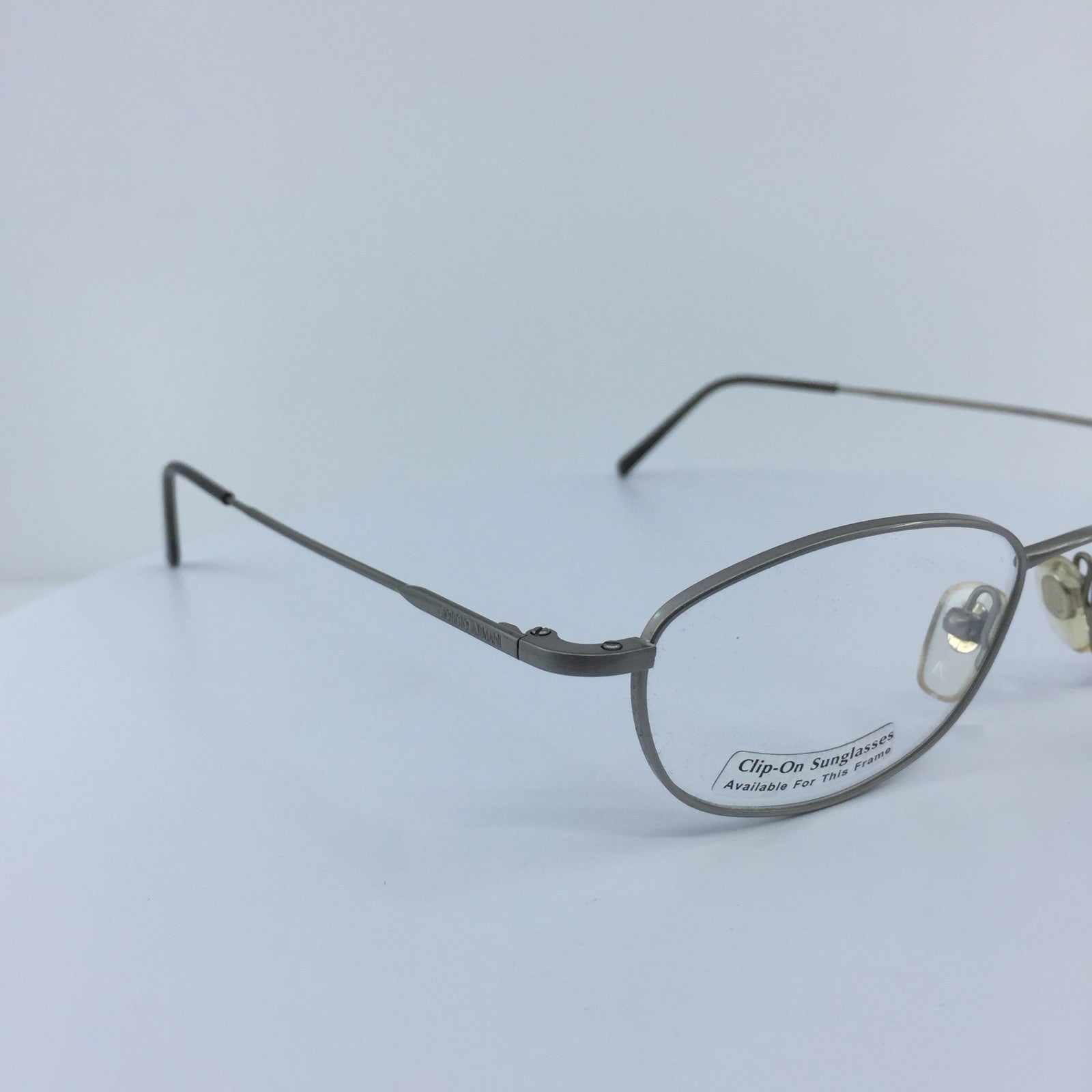 Vintage Giorgio Armani GA 1006 Silver Eyeglasses - Super Vision Optical