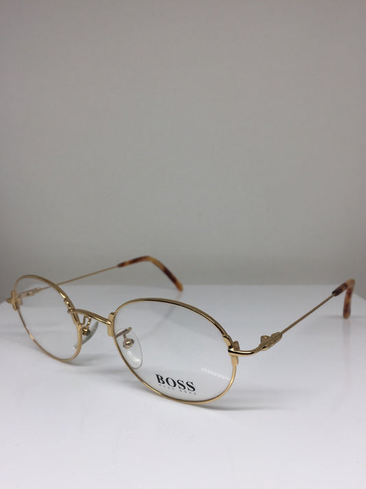 Vintage Hugo Boss HB 4708 Gold Sunglasses - Super Vision Optical