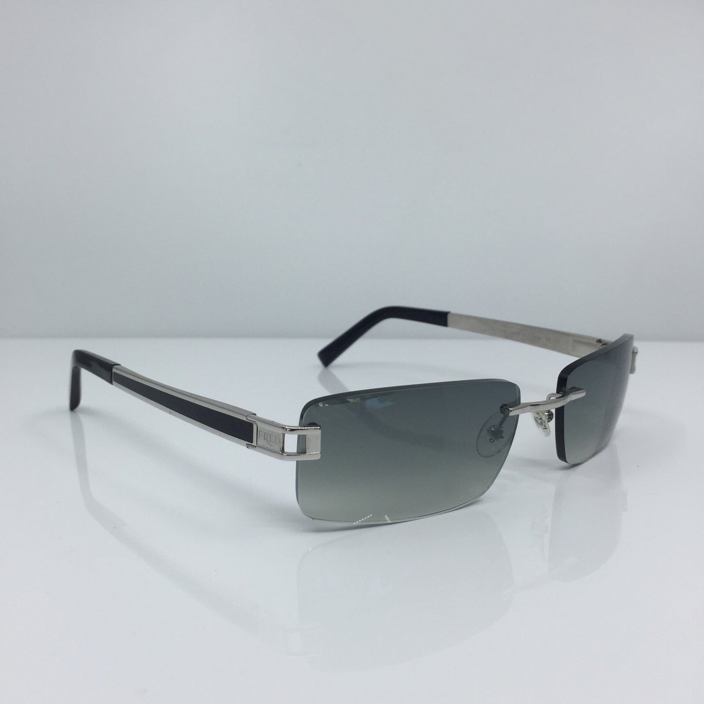 Vintage Fred Lunettes Fred Hawai F1 Sunglasses Silver Sunglasses - Super Vision Optical