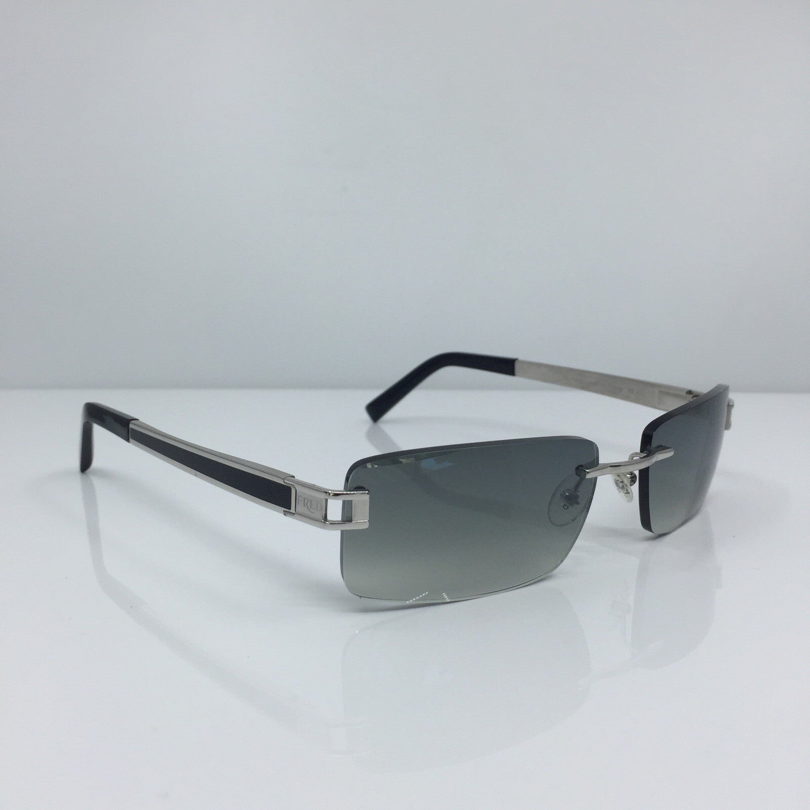 Vintage Fred Lunettes Fred Hawai F1 Sunglasses Silver Sunglasses - Super Vision Optical