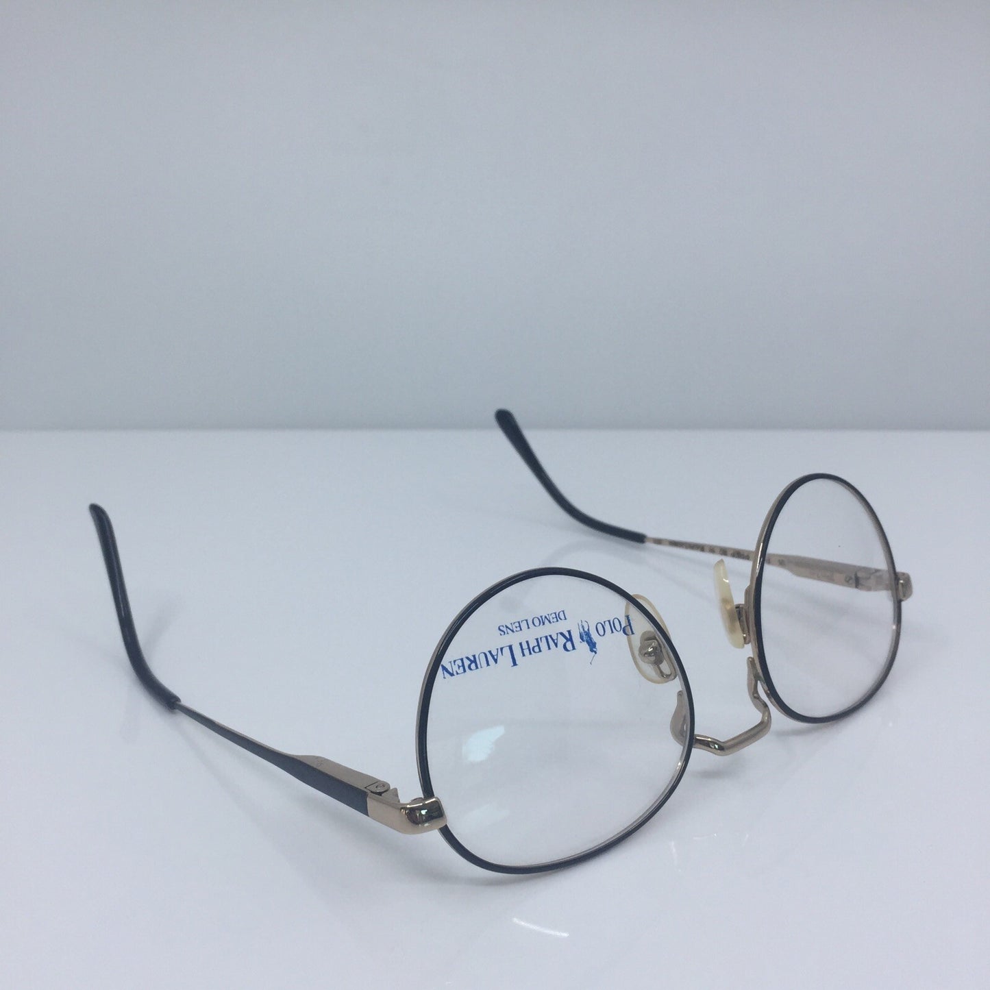 Vintage Ralph Lauren Polo Prep 80 Black Eyeglasses - Super Vision Optical
