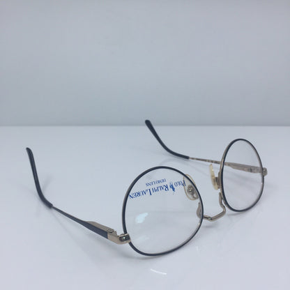 Vintage Ralph Lauren Polo Prep 80 Black Eyeglasses - Super Vision Optical