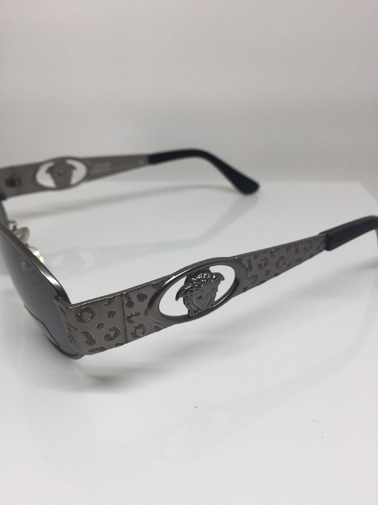 Vintage Versace S 51 Gunmetal Sunglasses - Super Vision Optical