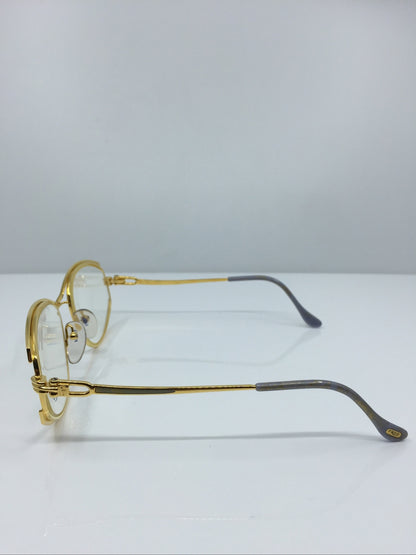 Vintage FRED Lunettes Paris Joyau Gold Eyeglasses - Super Vision Optical