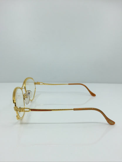Vintage FRED Lunettes Paris Joyau Gold Eyeglasses - Super Vision Optical