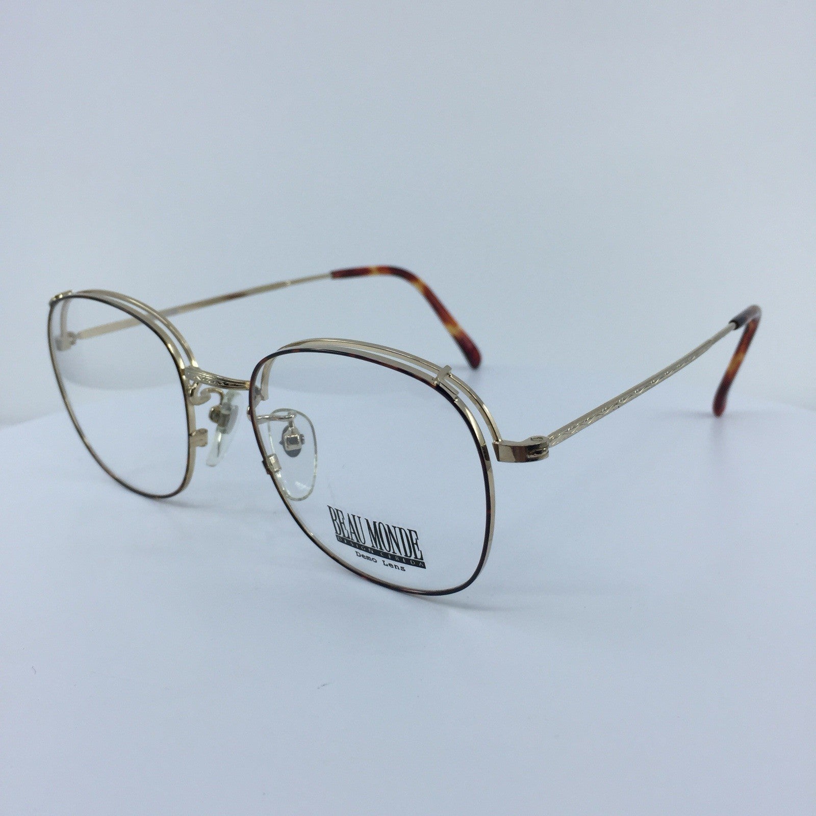 Vintage Beau Monde Collection Allston Tortoise Eyeglasses - Super Vision Optical