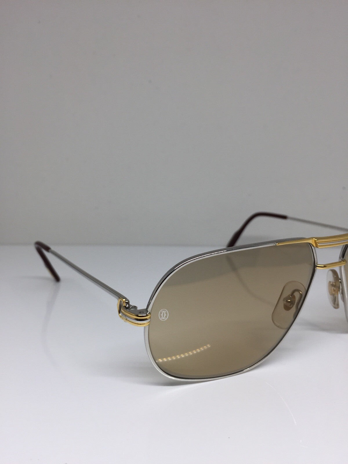 Vintage Cartier Cartier Tank L.C. Gold Sunglasses - Super Vision Optical