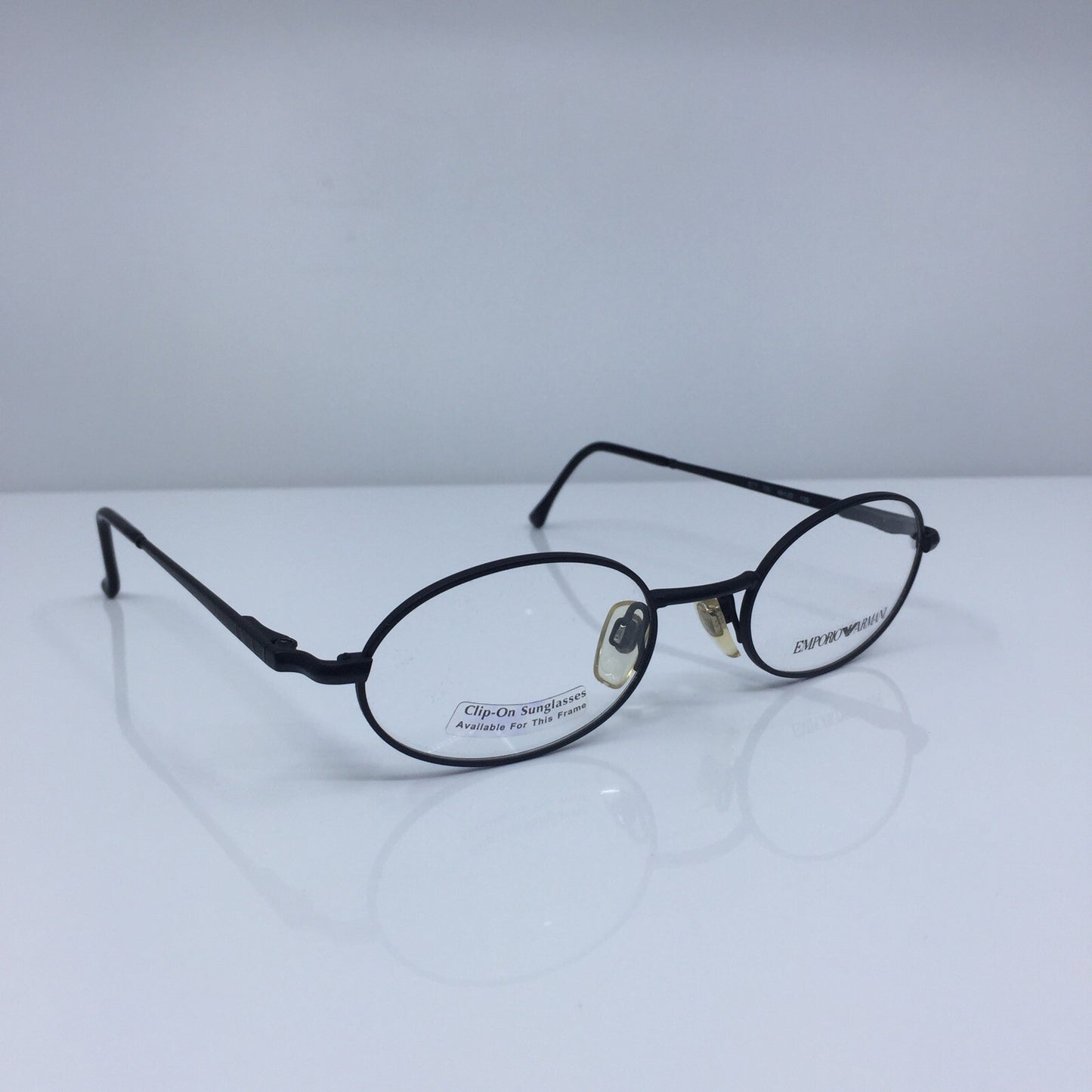 Vintage Emporio Armani EA 077 Black Eyeglasses - Super Vision Optical