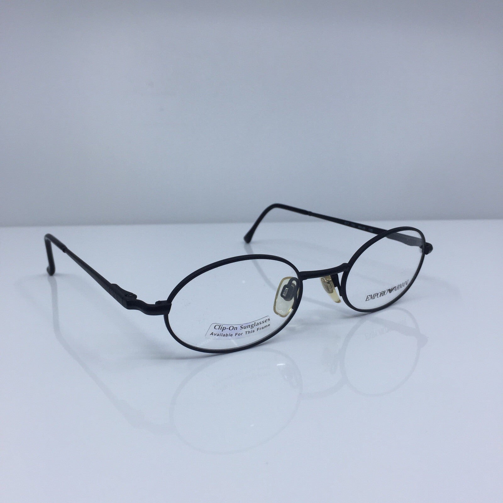 Vintage Emporio Armani EA 077 Black Eyeglasses - Super Vision Optical