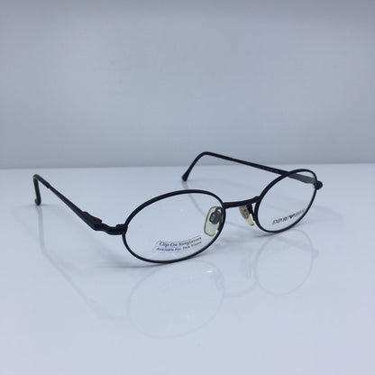 Vintage Emporio Armani EA 077 Black Eyeglasses - Super Vision Optical