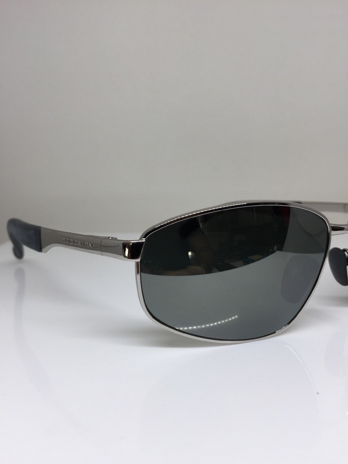 Vintage Giorgio Armani GA 1514 Silver Sunglasses - Super Vision Optical