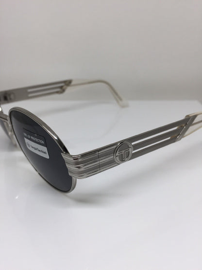 Vintage Sergio Tacchini ST 1036-S Silver Sunglasses - Super Vision Optical