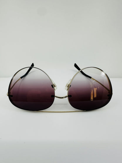 Vintage Valentino VALENTINO VA 2009 Gold Sunglasses - Super Vision Optical