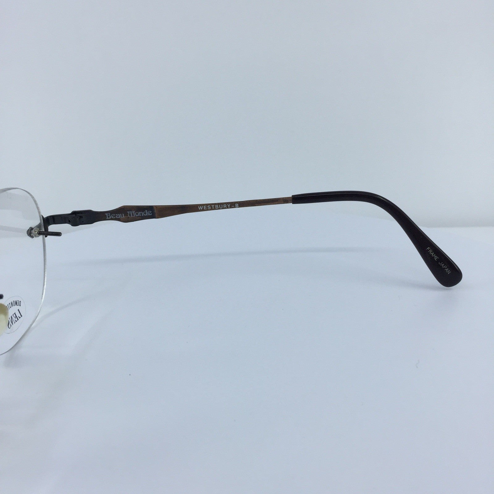 Vintage Beau Monde Collection Westbury Brown Eyeglasses - Super Vision Optical