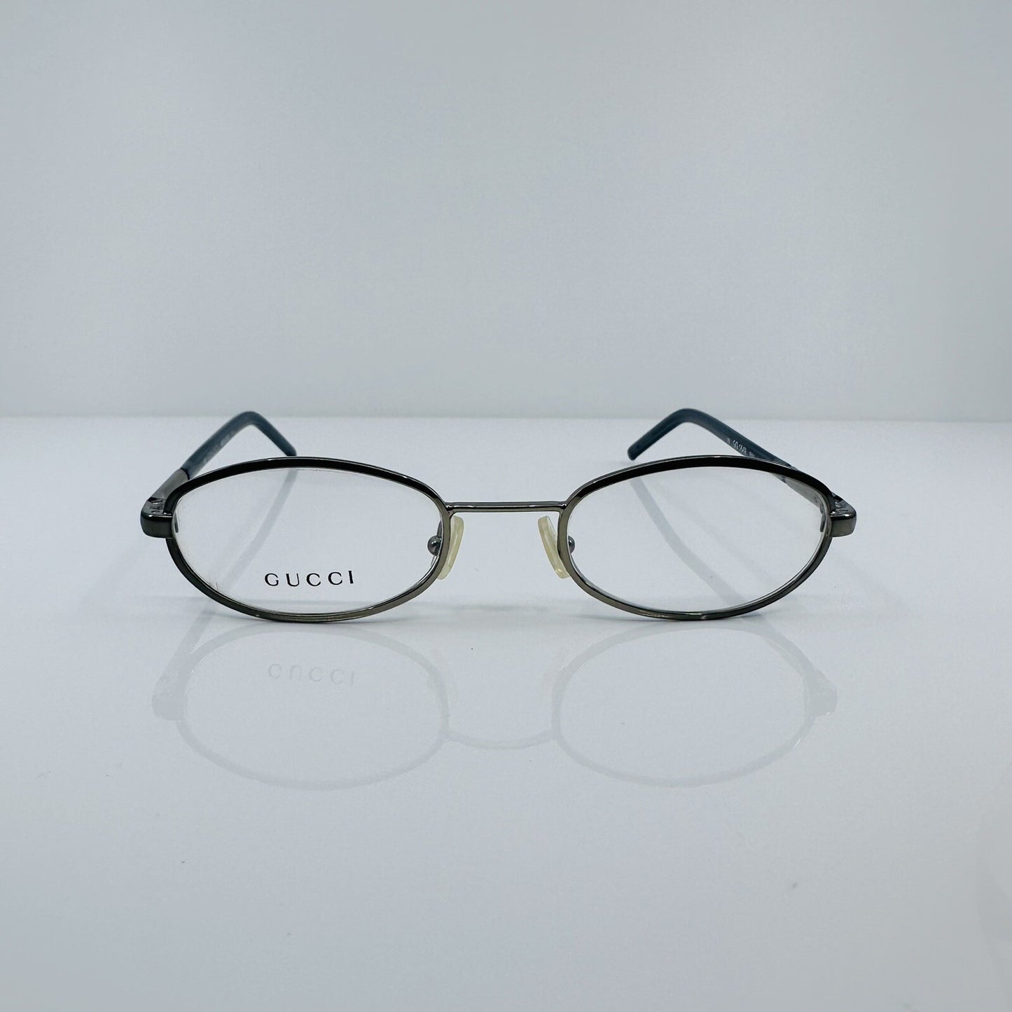 Vintage Gucci GG 1649 Silver Eyeglasses - Super Vision Optical